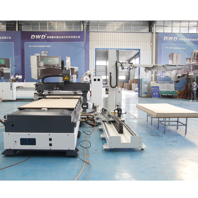 Sofa Frame CNC Router with Robot Loading System 