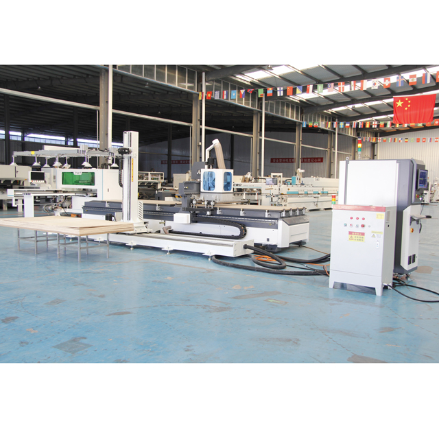 Sofa Frame CNC Router with Robot Loading System 