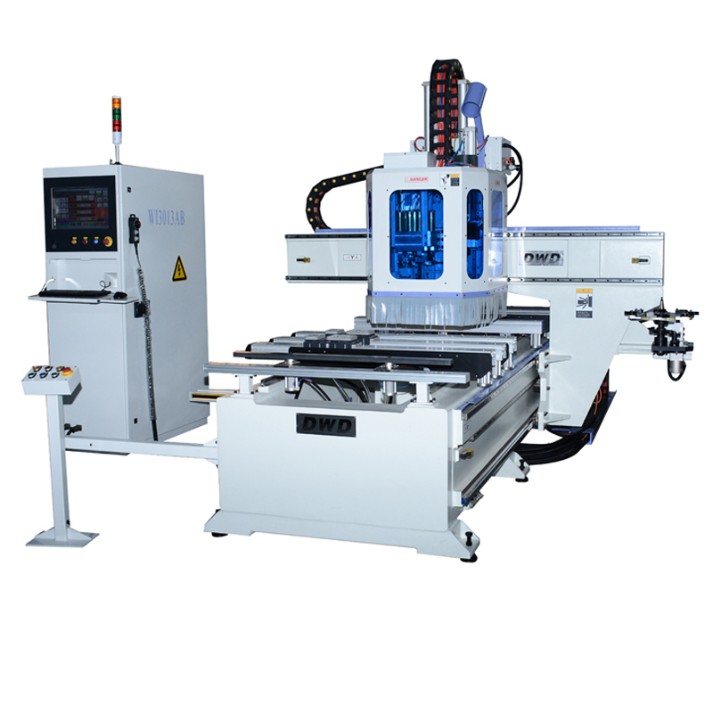 High Accuracy PTP CNC Machine with Drilling Head for Wood