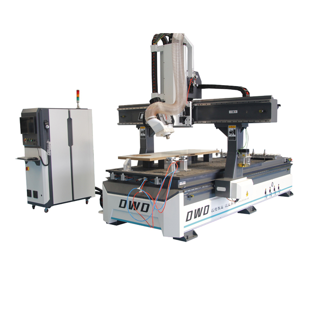 4 Axis Nesting Cnc Wood Router Machine for Door Lock And Hinger Production